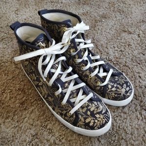 Rifle Paper Co. Keds Queen Anne High Top Sneakers
